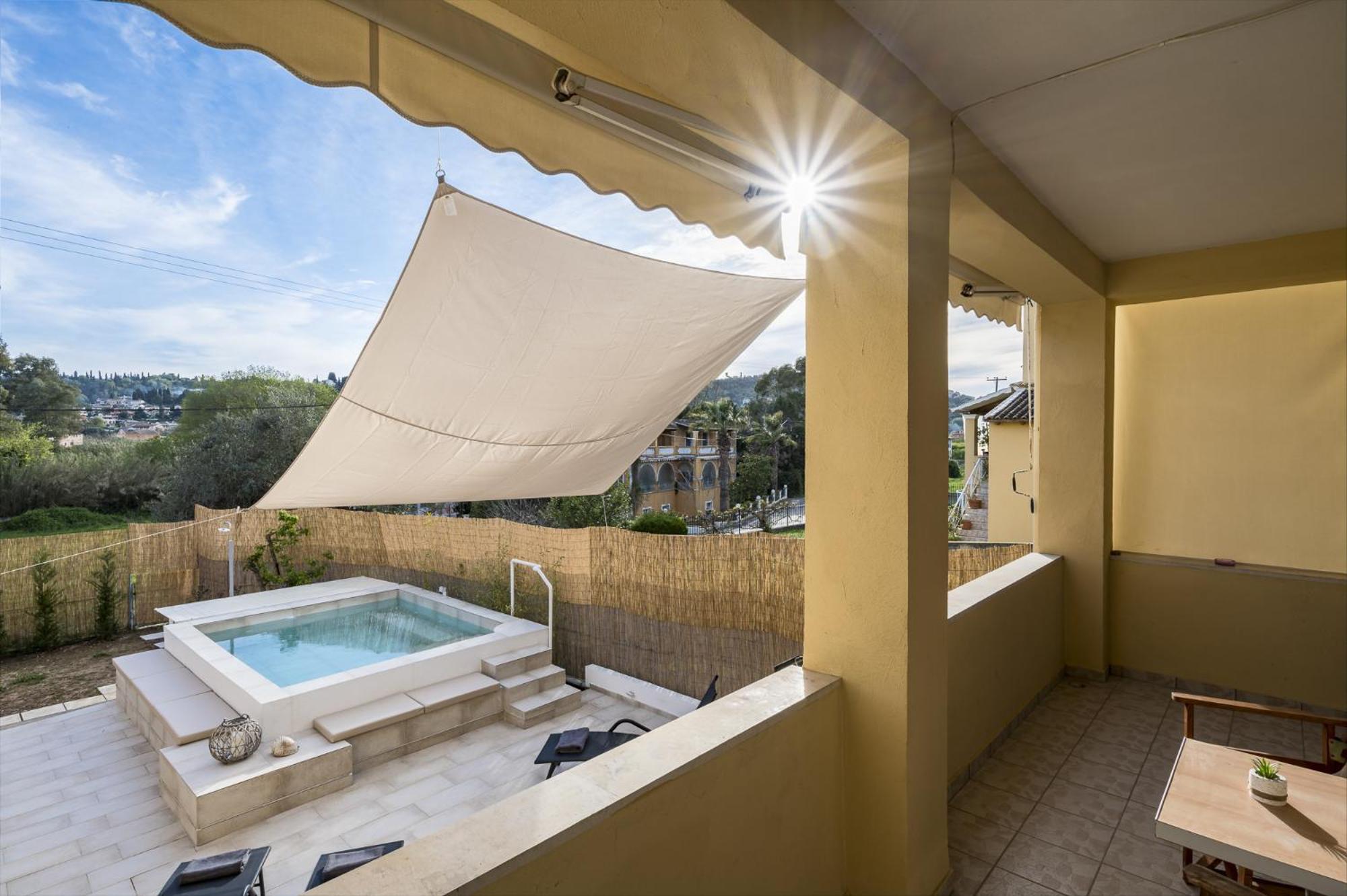 Villa Nina With Private Plunge Pool, 5Km To Corfu Town Exteriér fotografie