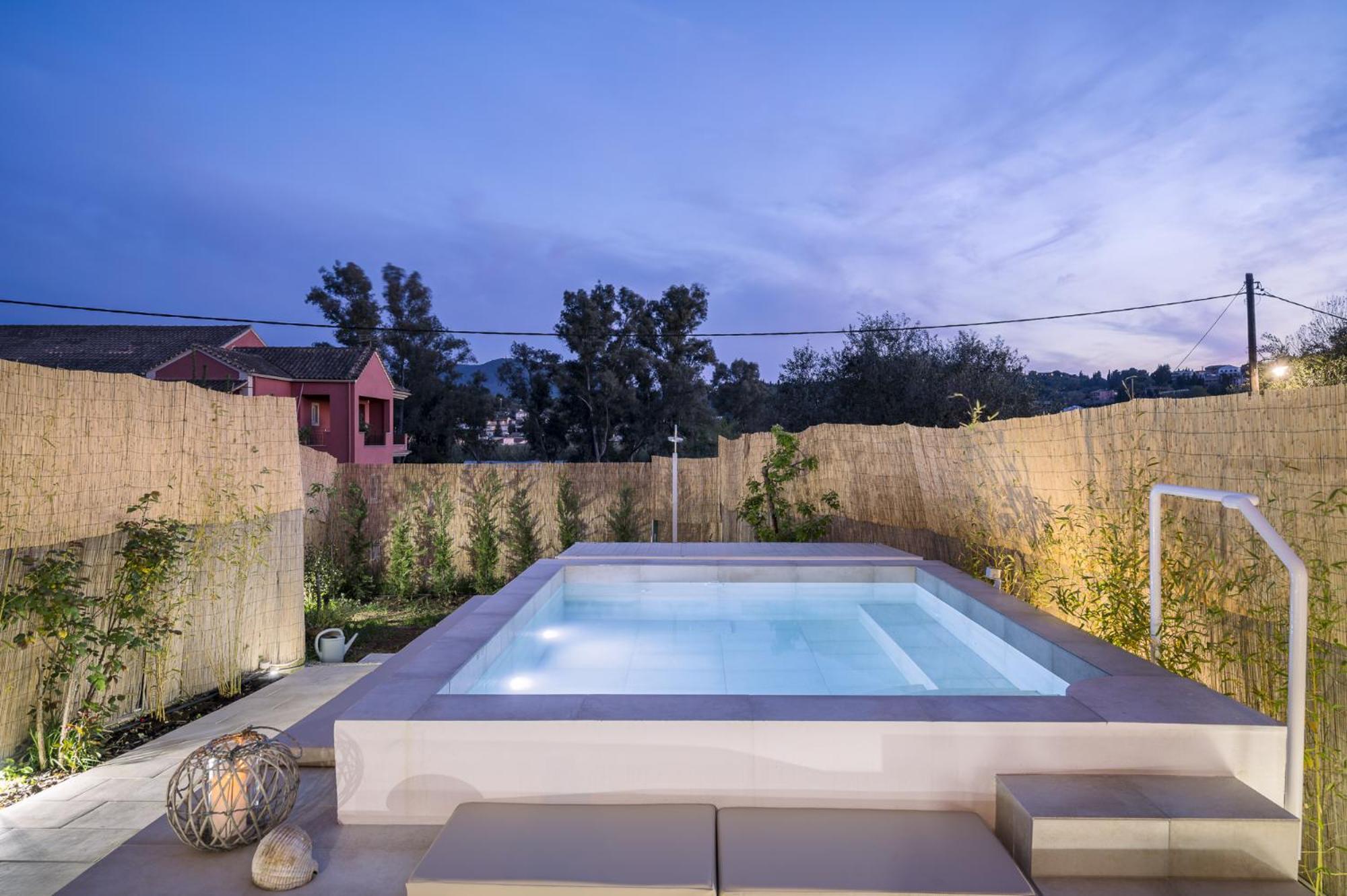 Villa Nina With Private Plunge Pool, 5Km To Corfu Town Exteriér fotografie
