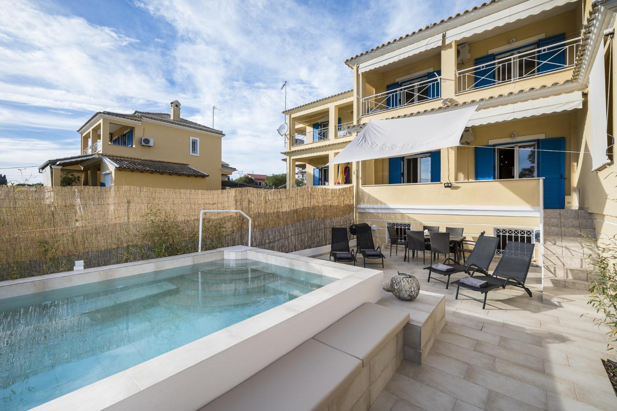 Villa Nina With Private Plunge Pool, 5Km To Corfu Town Exteriér fotografie