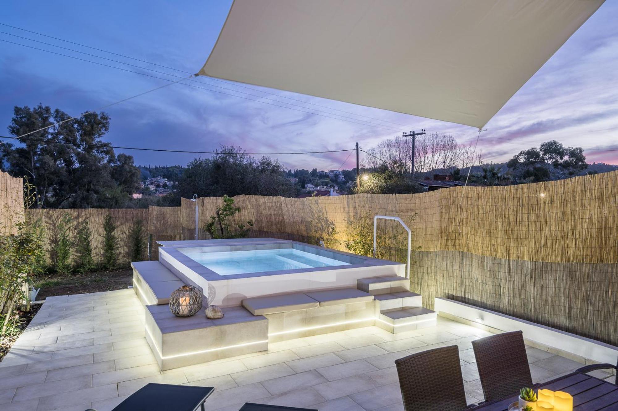 Villa Nina With Private Plunge Pool, 5Km To Corfu Town Exteriér fotografie